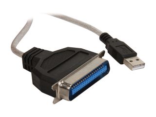BYTECC Model USB 1284 4.5 ft. USB Parallel Cable With IEEE 1284 Bridge