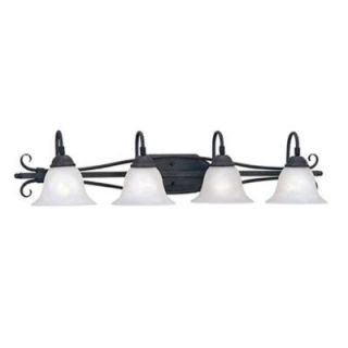 Designers Fountain Barre Collection 4 Light Wall Natural Iron Vanity DISCONTINUED HC1016