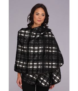 Coach Plaid Wrap Cape