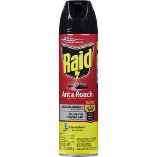 Raid Ant & Roach Killer Lemon Scent 17.5 Ounces