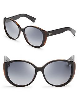 Dior Large Round Cat Eye Sunglasses