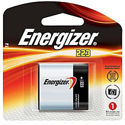 Energizer 223 6 Volt Photo Lithium Battery