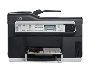 HP Officejet Pro L7590 CB821A Up to 35 ppm Black Print Speed 4800 x 1200 dpi Color Print Quality Thermal Inkjet MFC / All In One Color Printer