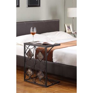 T06 Sofa Table Black Finish   Shopping   Great Deals