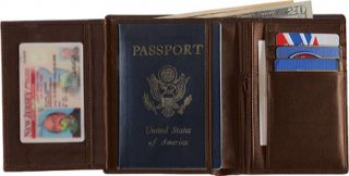 Royce Leather European Passport Wallet 207 5