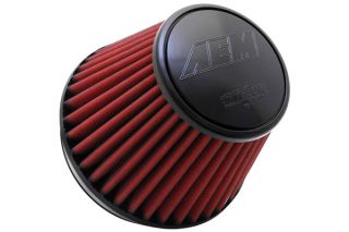 AEM 21 210EDK   7.5" Base, 5.125" Top, 6" Height 6" Flange   Air Filters   Universal Fit
