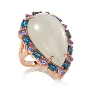 Rarities Fine Jewelry with Carol Brodie Moonstone, London Blue Topaz and Tanza   7766077