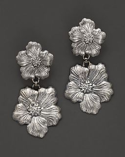 Buccellati "Blossom" Flower Pendant Earrings