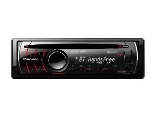Pioneer DEH P6200BT CD Receiver with Built In Bluetooth and USB Direct Control of iPod
