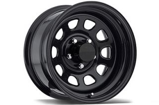 Pro Comp 51 6883   6 x 5.5" Single Bolt Pattern Gloss Black 16" x 8" 51 Series Rock Crawler Steel Wheels   Steel Wheels & Rims