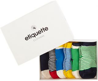 Etiquette Clothiers Happy Sailor Baby Boy Sock Set