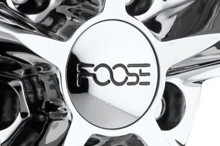 Foose F105200065+40   5 x 4.50" Single Bolt Pattern Chrome 20" x 10" Legend SS Wheels   Alloy Wheels & Rims