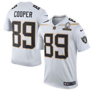 Nike Amari Cooper Team Rice White 2016 Pro Bowl Game Jersey