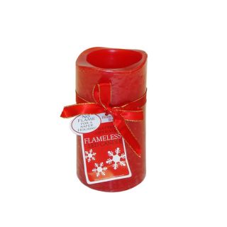 Brite Star Scent Flameless LED Candle in Red