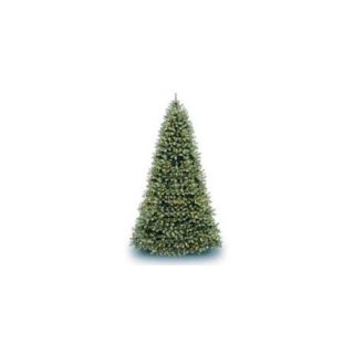 National Tree PEDD1 312 120 12 ft. Feel Real Downswept Douglas Hinged Tree with 1200 Clear Lights