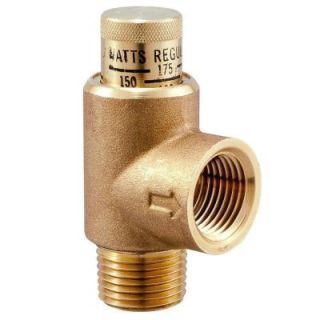 3/4 in. Lead Free Brass MPT Expansion Relief Valve LF530C 3/4