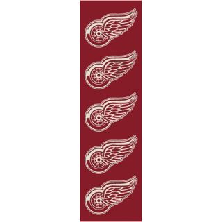 NHL Team Repeat Detroit Redwings Novelty Rug