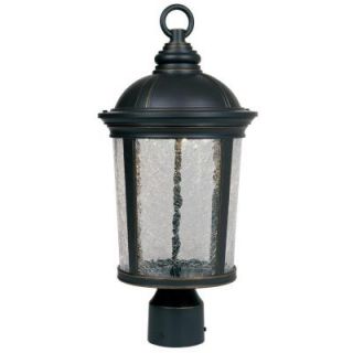 Designers Fountain Winston Aged Bronze Patina Outdoor LED Post Lantern LED21346 ABP