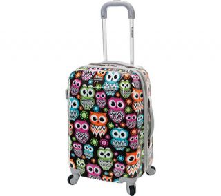 Rockland 20 Polycarbonate Carry On   Owl