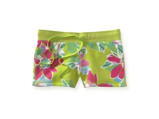 Aeropostale Womens Floral Design Athletic Sweat Shorts 413 XS 