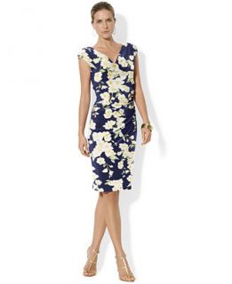 Lauren Ralph Lauren Floral Print Empire Dress   Dresses   Women   