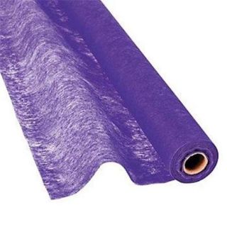 Purple Gossamer Roll 100 FT X 3 FT Wedding Aisle Decoration Table Cover