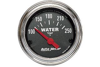 AutoMeter 2532   Range 100°   250° F, short sweep/electric Water Temperature   2 1/16" Temperature   Gauges