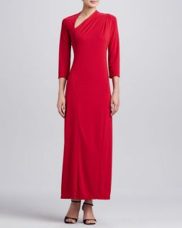 Melissa Masse Millennium Asymmetric Long Dress