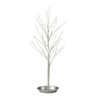 Martha Stewart Living 3 ft. Indoor Pre Lit LED Birch Artificial Tabletop Christmas Tree 9293100900