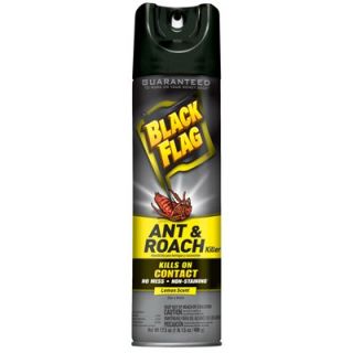 Black Flag Ant & Roach Killer, Lemon Scent, 17.5 oz. Aerosol Model# HG 11034