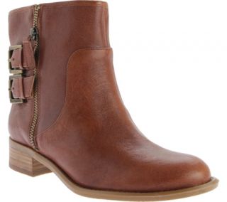 Womens Nine West Justthis Ankle Boot   Dark Natural Leather