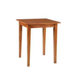 Home Styles Arts and Crafts Square Bistro Table   Cottage Oak