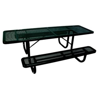 Extra Heavy Duty ADA Picnic Table with Perforated Pattern