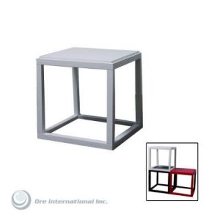 Home Decorators Collection White Stackable Cubic Table N3009 WH
