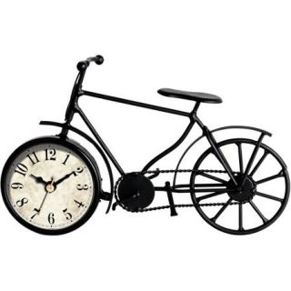 Better Homes and Gardens Metal Bicycle Table Clock