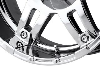 XD Series XD79728550218   5 x 5" Bolt Pattern Chrome 20" x 8.5" 797 Spy Chrome Wheels   Alloy Wheels & Rims