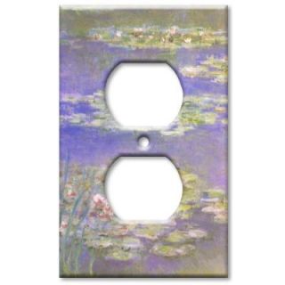 Art Plates Monet Water Lilies   Outlet Cover O 14
