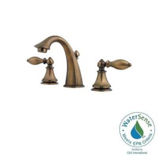Pfister Catalina 8 in. Widespread 2 Handle High Arc Bathroom Faucet in Velvet Aged Bronze F 049 E0BV