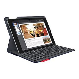 Logitech Type+ Keyboard And Folio Case   Wireless   920 006913   Dark Blue   For Apple iPad Air 2