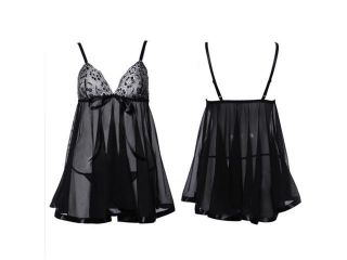 Sexy Women Lingerie Lace Nightwear Dress Underwear Babydoll G String Sleepwear