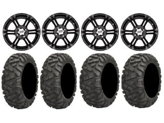 ITP SS212 14" Wheels Black 29" BigHorn Tires Sportsman RZR Ranger 