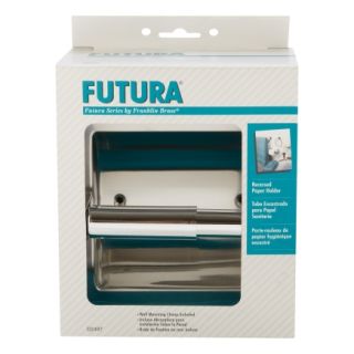 Futura Polished Chrome Recessed Toilet Paper Holder (D2497PC)   Toilet Paper Holders