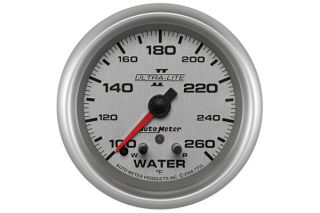 AutoMeter 7755   Range 100°   260° F, full sweep/electric Water Temperature   2 5/8" Temperature   Gauges