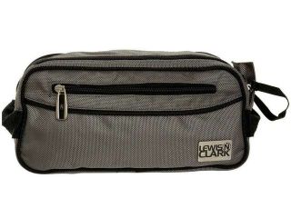 Lewis N. Clark Toiletry Case, Carbon, Durable, Water Resistant Lining #1614CBN