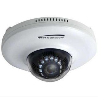 SPECO TECHNOLOGIES O2DP9 Indoor Color IP Camera,Dome,Fixed,3.7mm