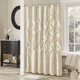 Madison Park Vivian Shower Curtain   Ivory   7454229