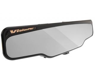 As Is VisionPro Deluxe Wide Angle Rearview Mirror w/LED —