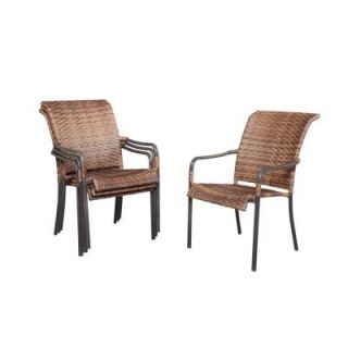 Manila Bay Woven Patio Stack Chair (4 Pack) 133 014 CHR 4P