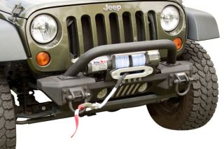 1976 2014 Jeep Wrangler Front Bumpers   Rugged Ridge 11540.20   Rugged Ridge Aluminum XHD Front Bumper System