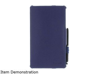 roocase Navy Blue Slim Fit Folio Case Cover with Stylus for Google Nexus 7 FHD /RC NEXUS7 FHD SF NV 